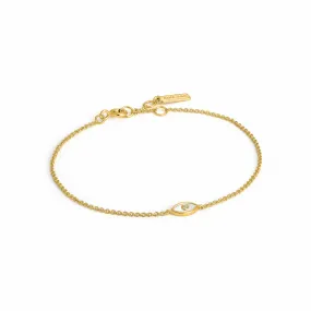 Ania Haie Evil Eye Gold Bracelet