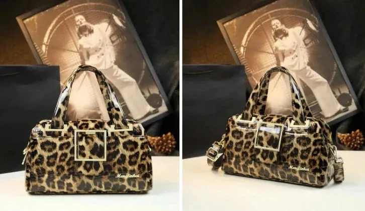 Animal Pattern Classic Handbag