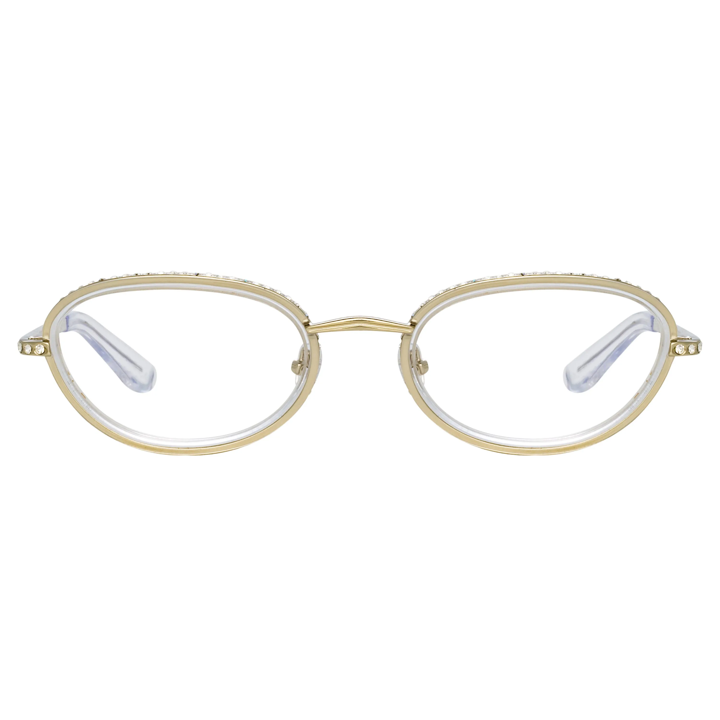 Area Nyc Ladies Oval Clear Eyeglasses AREA1C4OPT