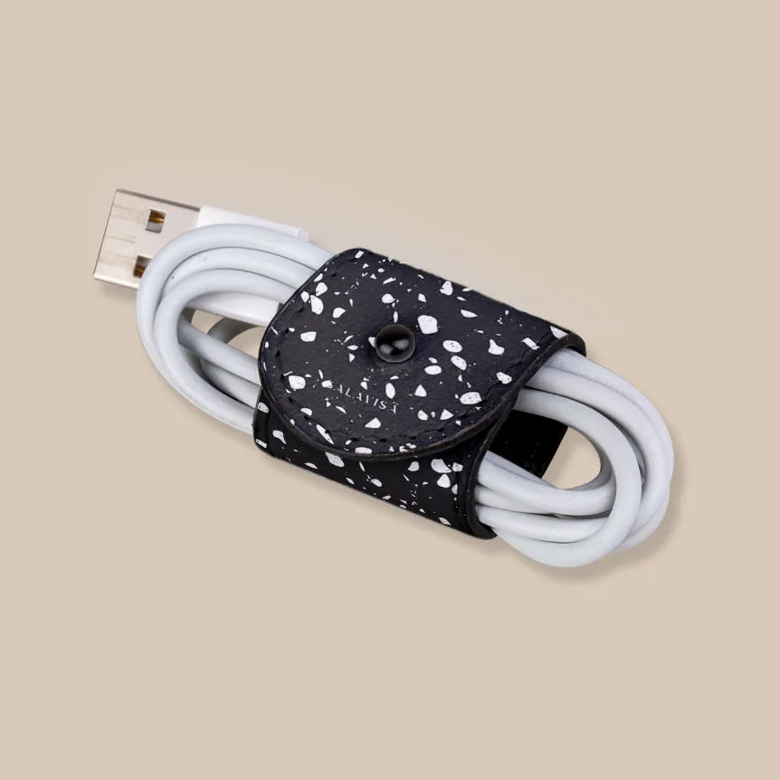 Black Coffee Terrazzo EcoWrap Cord