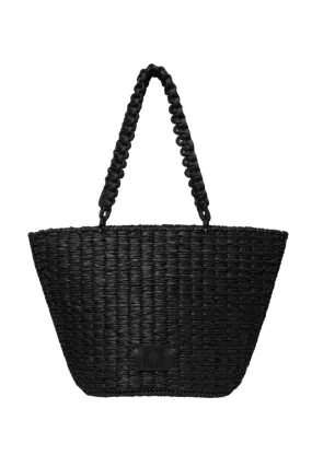 BLACK GALIA BEACH BAG