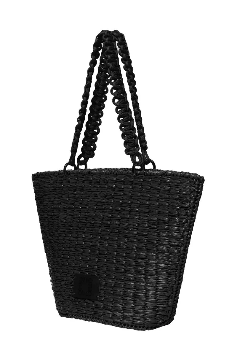 BLACK GALIA BEACH BAG