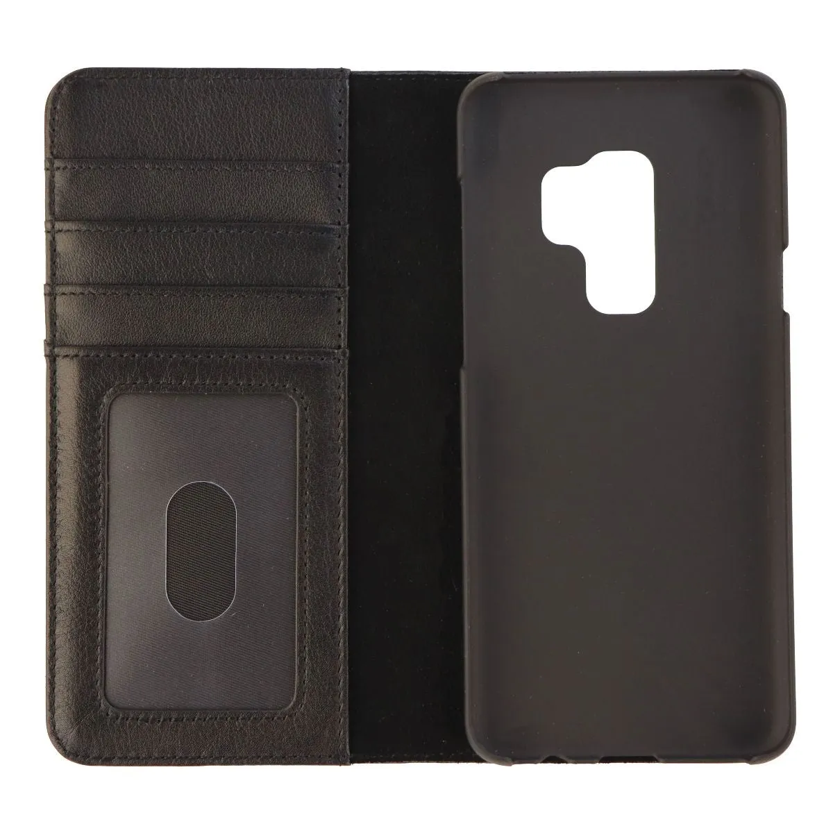 Case-Mate Wallet Folio Series Case for Samsung Galaxy S9  (Plus) - Black Leather