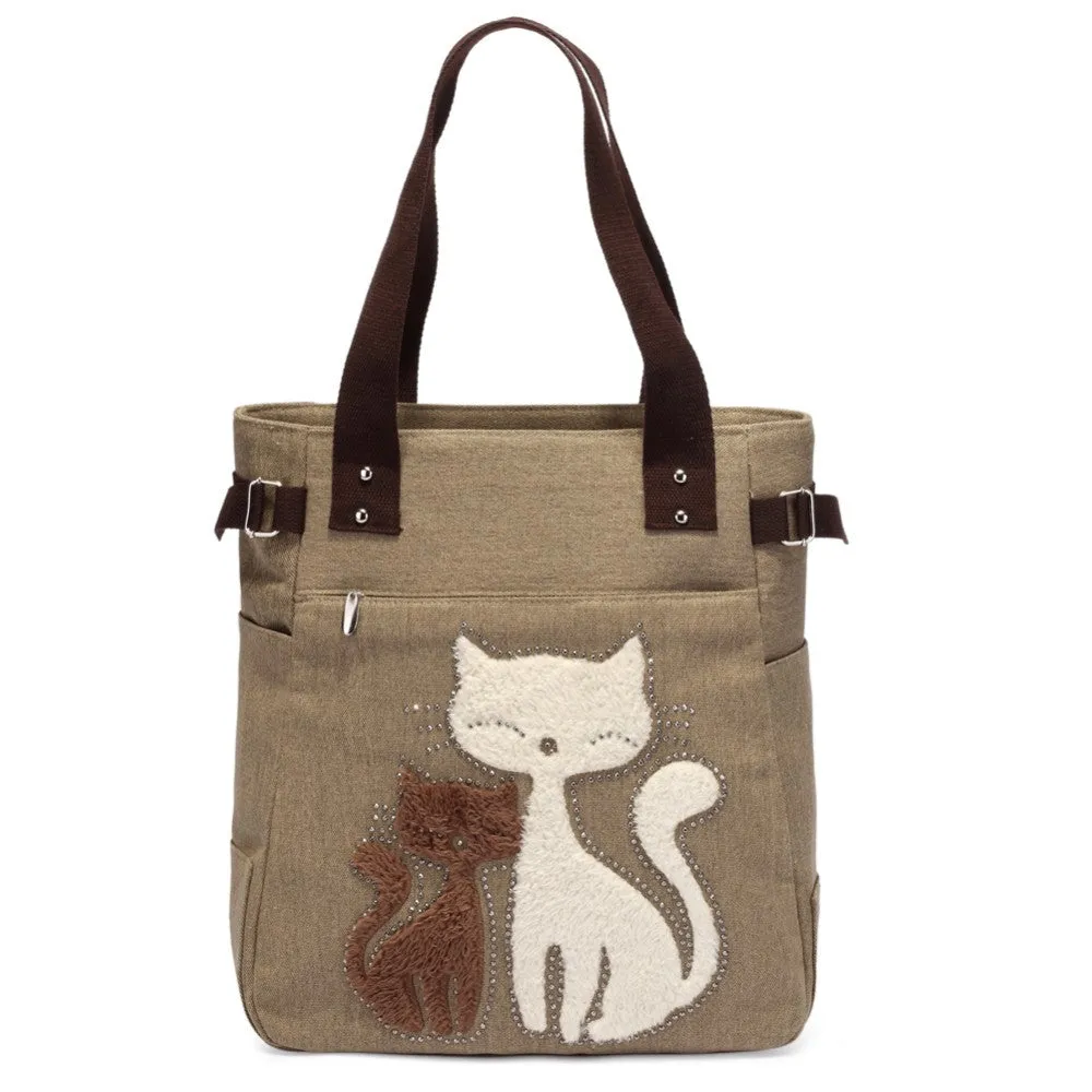 Cat Causal Lady Handbags