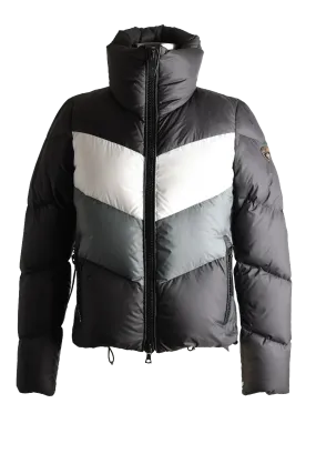 Color-Block Down Puffer Jacket