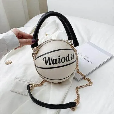 Creative Basketball Shoulder Woman Handbag