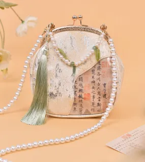 Crossbody Bag for Hanfu & Cheongsam - Bamboo Poem