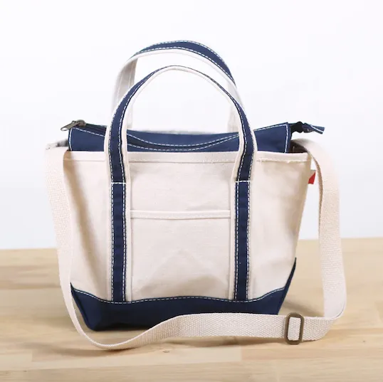 Crossbody Canvas Tote