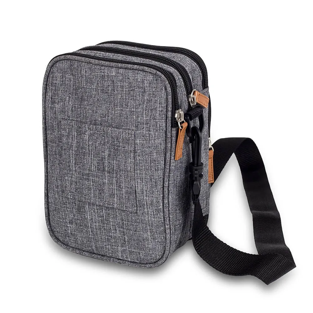 Diabetes Shoulder Bag Grey VAT Relief