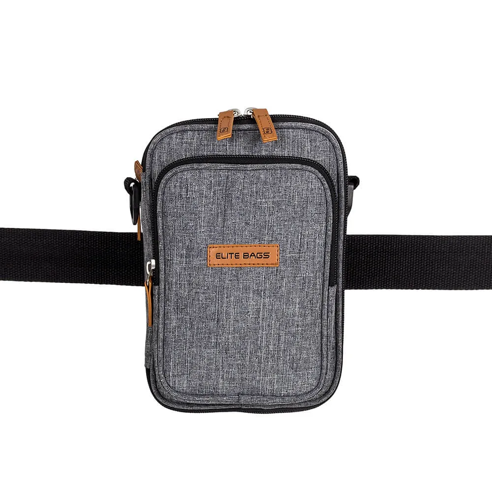 Diabetes Shoulder Bag Grey VAT Relief