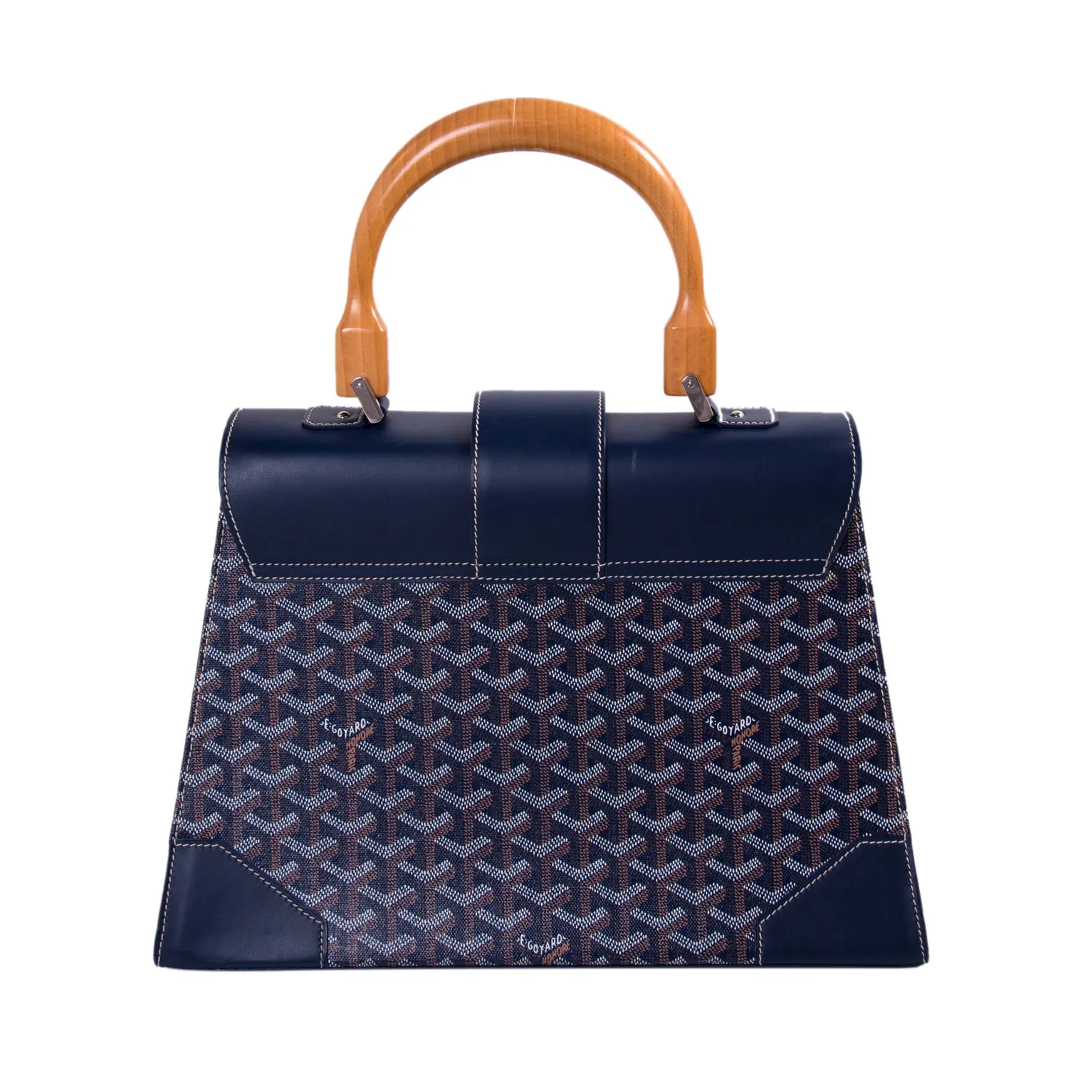 Goyard Navy Blue Saigon MM