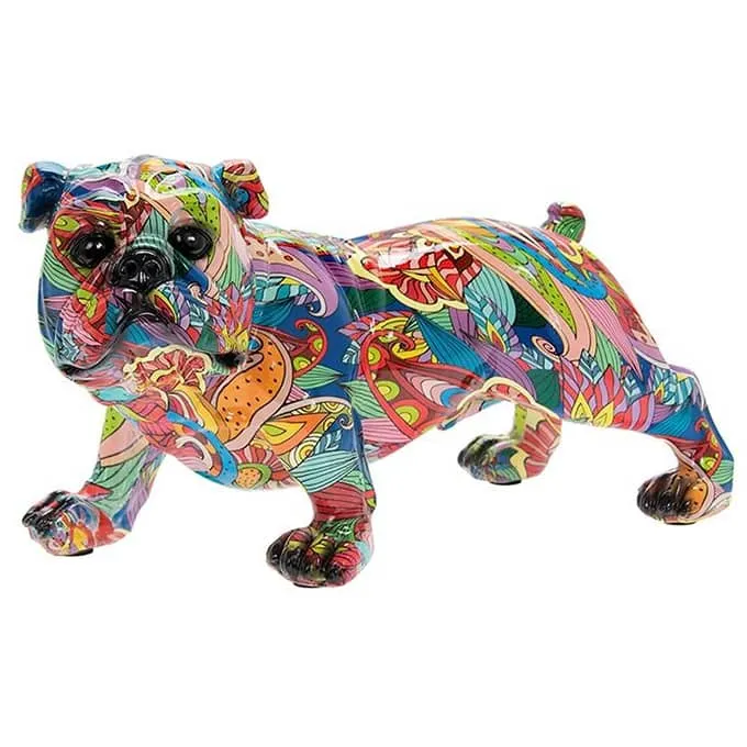 Groovy Art Bulldog Standing Small