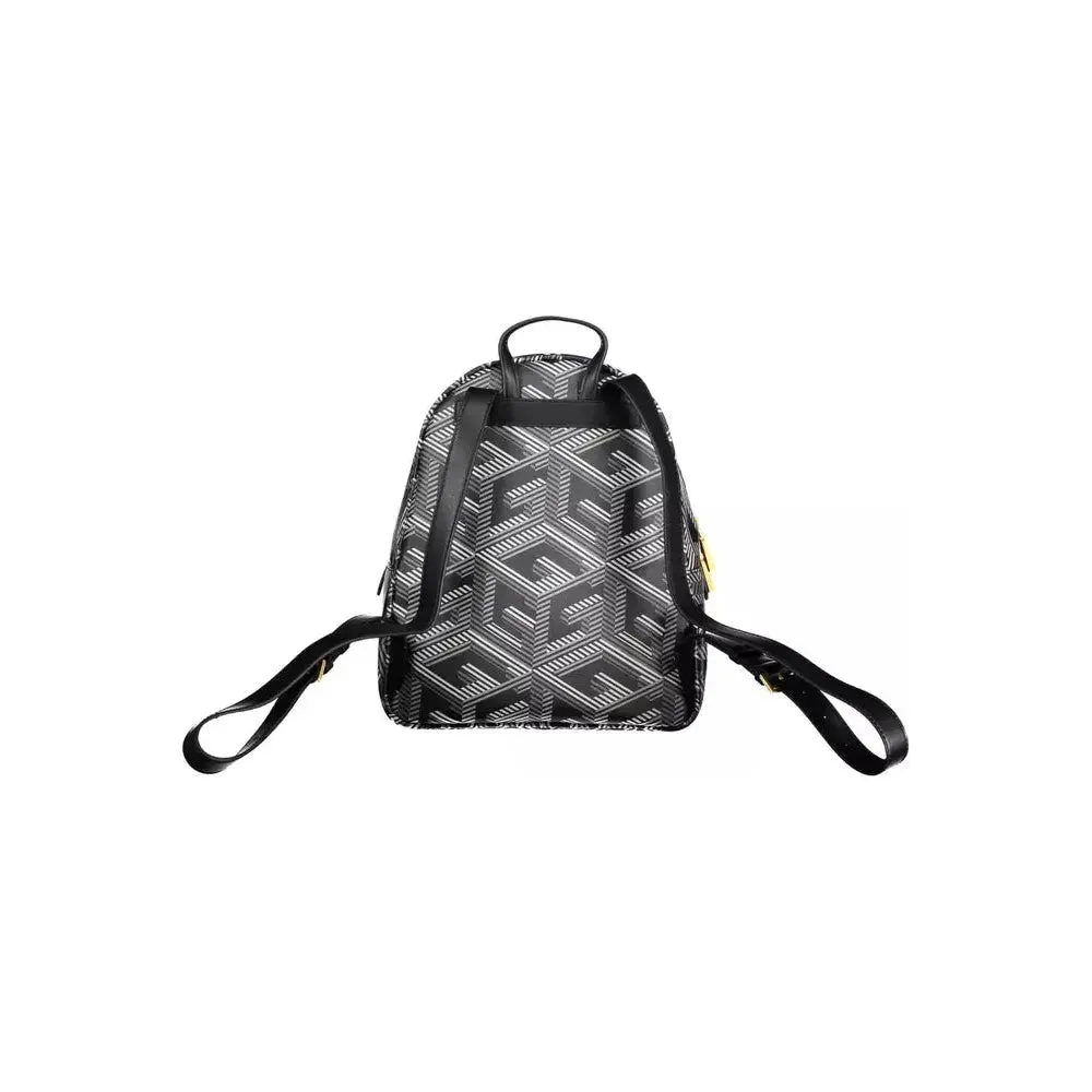 Guess Jeans Black Polyethylene Women Backpack