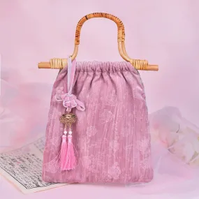 Handbag for Hanfu & Cheongsam - Soft Pink