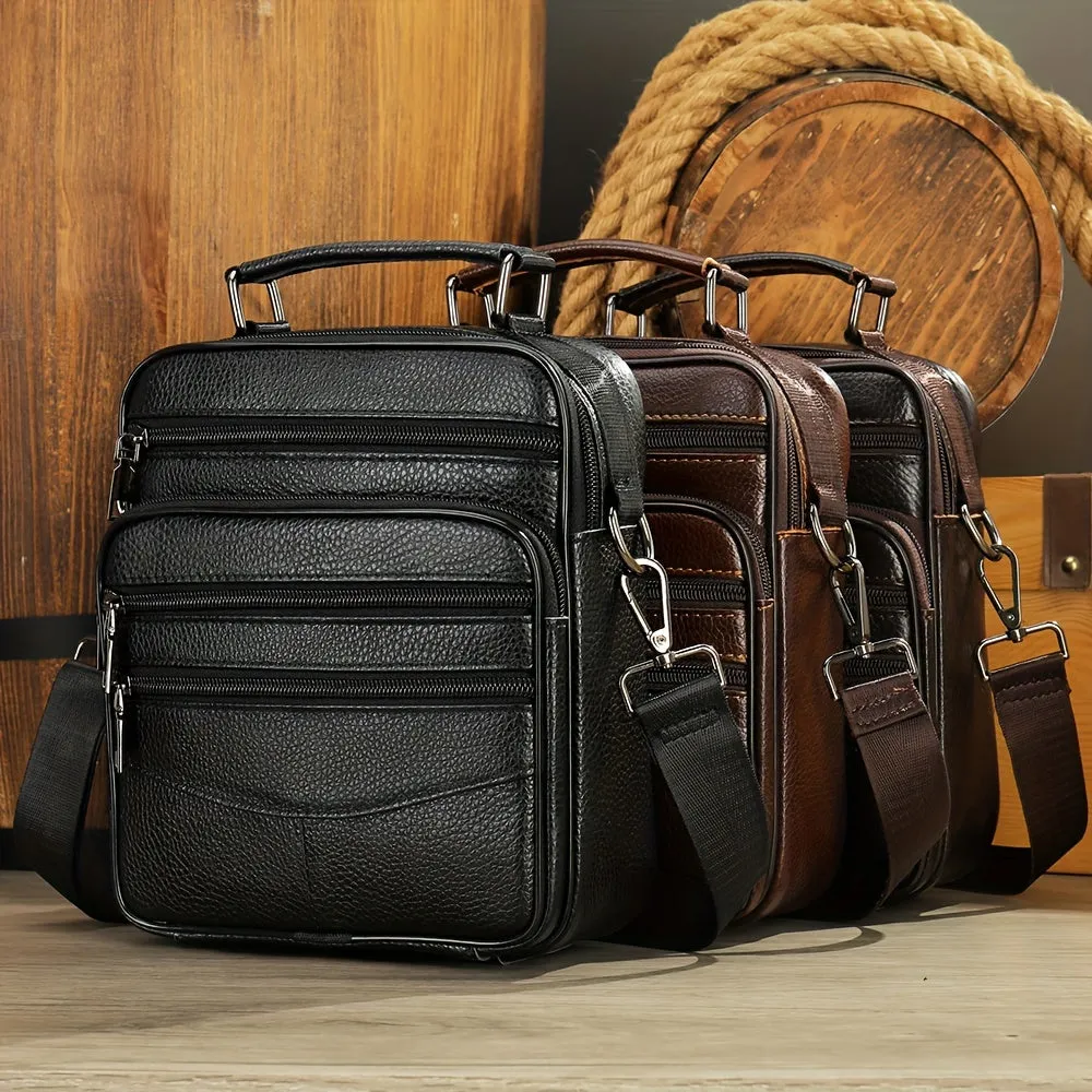 James Retro Leren Tas