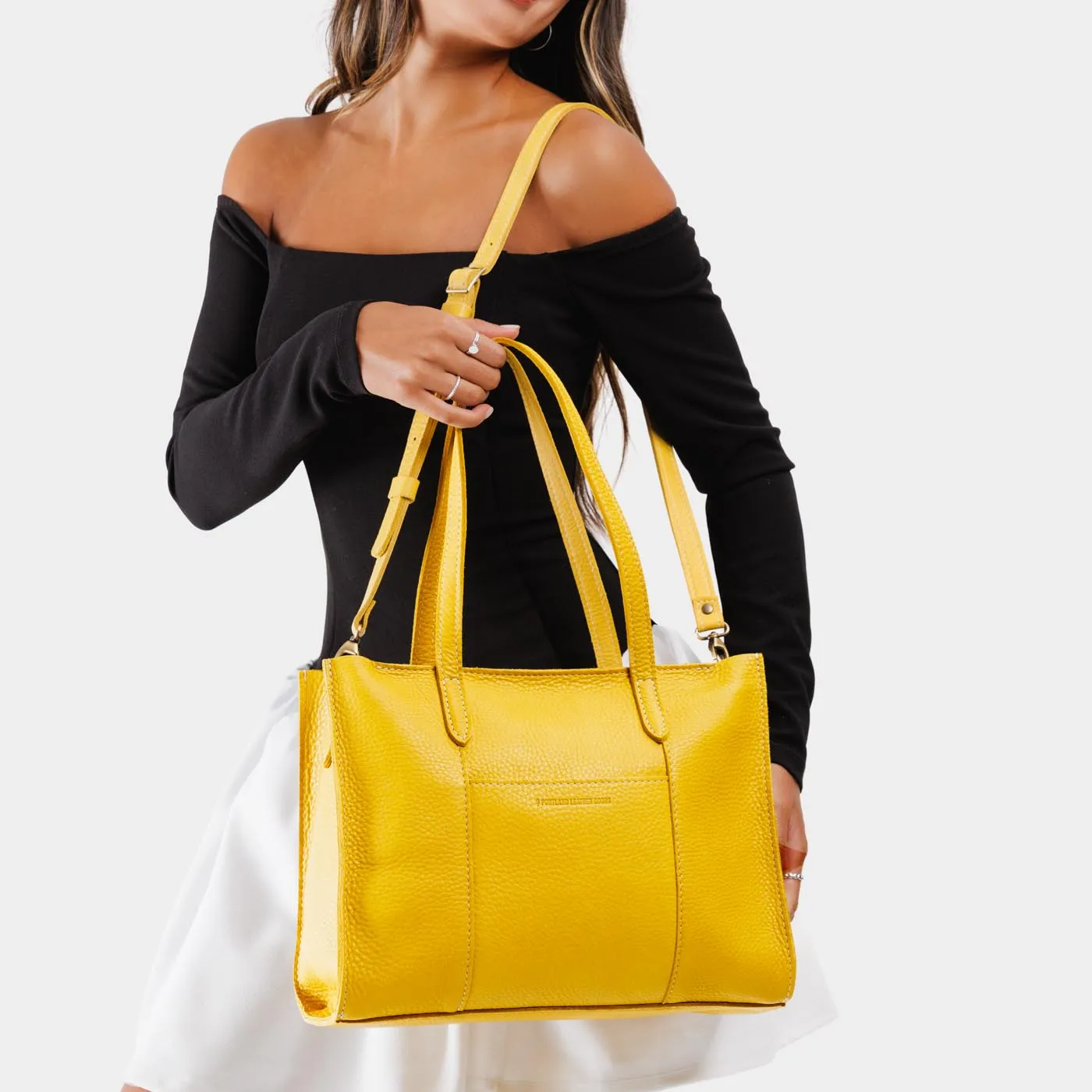 Large Lola Zipper Crossbody Tote