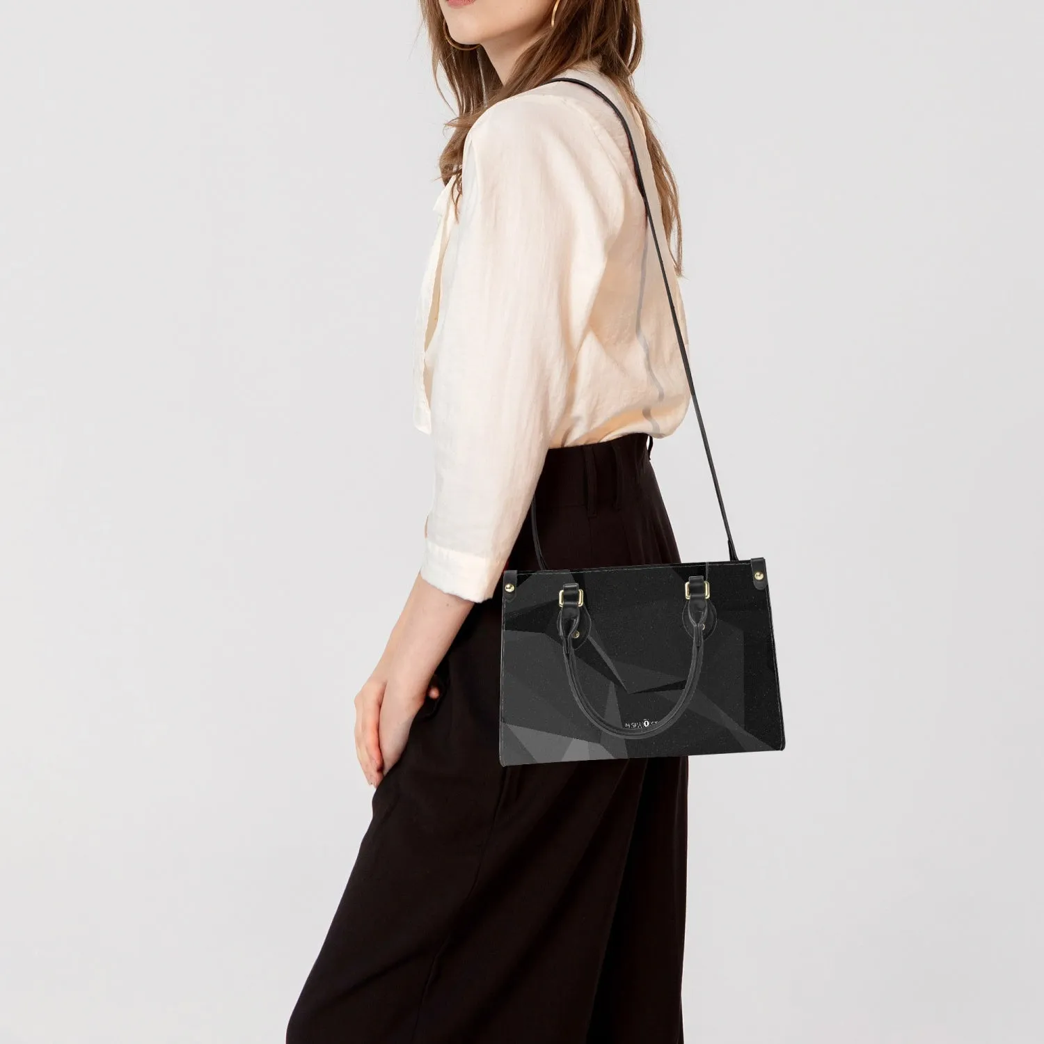 Long Strap and Inner Tote Bag - Black Hand