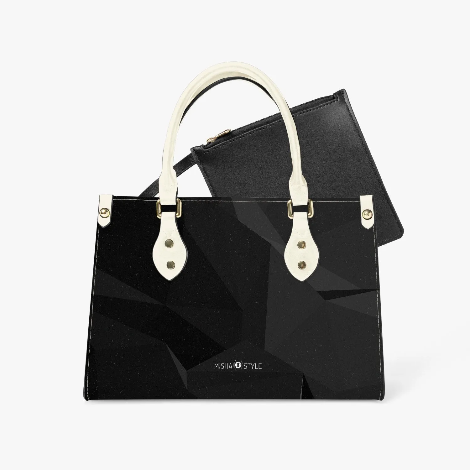 Long Strap and Inner Tote Bag - Black Hand