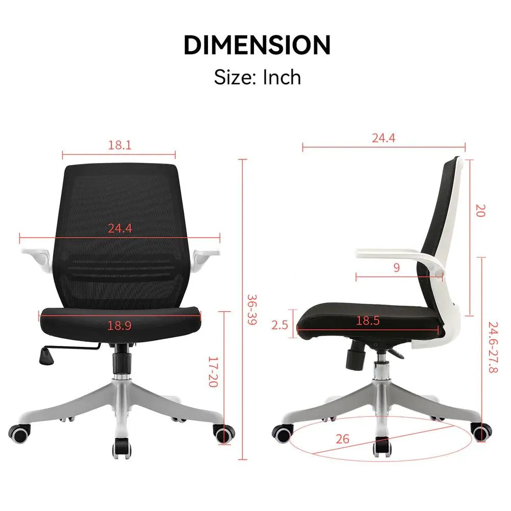 M76  C-curved Stylish Compact Chair for Office Meeting