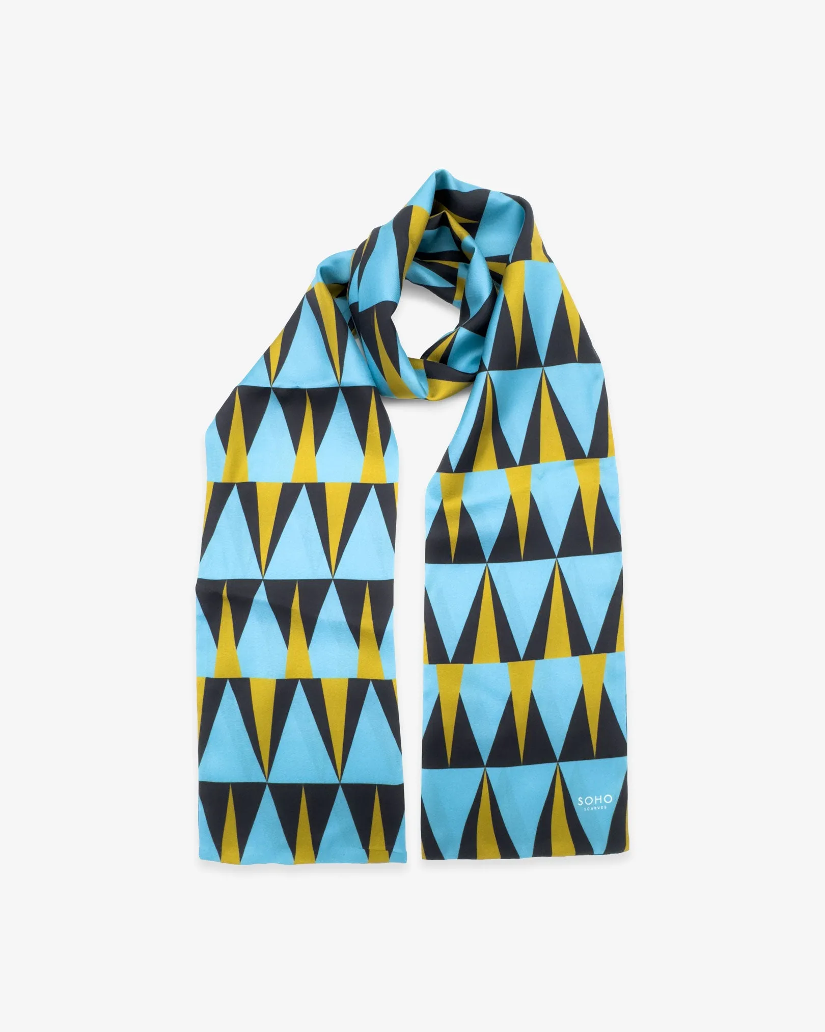 Men's Silk Bauhaus Scarf - The Leipzig