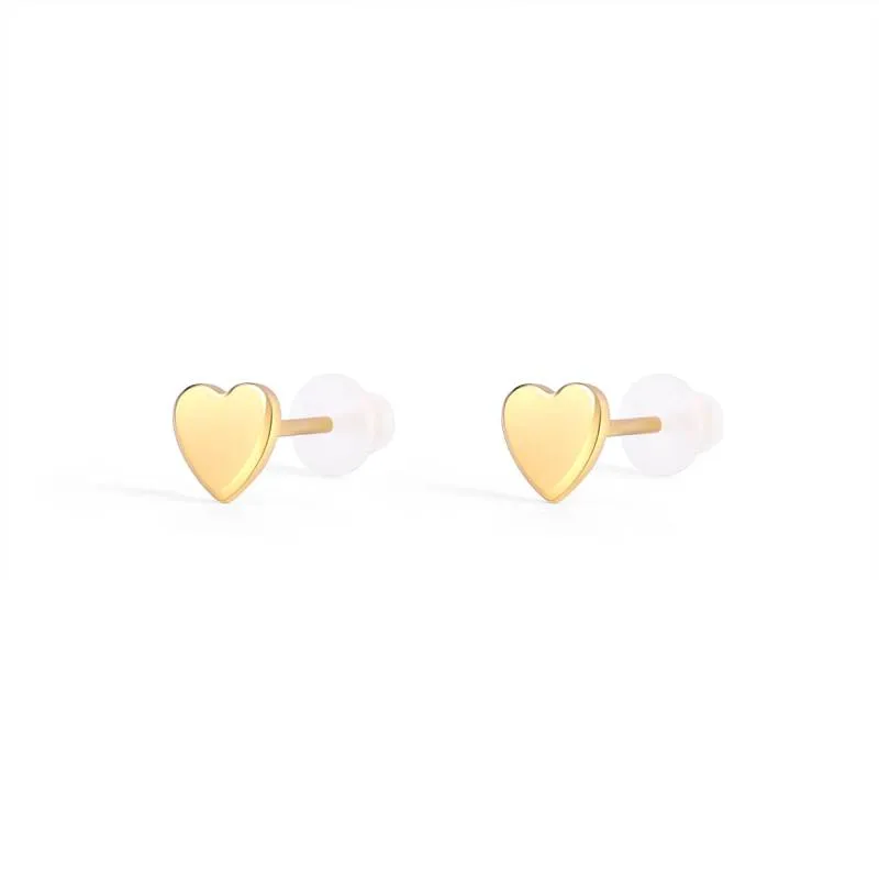 Mini Heart Stud Earrings