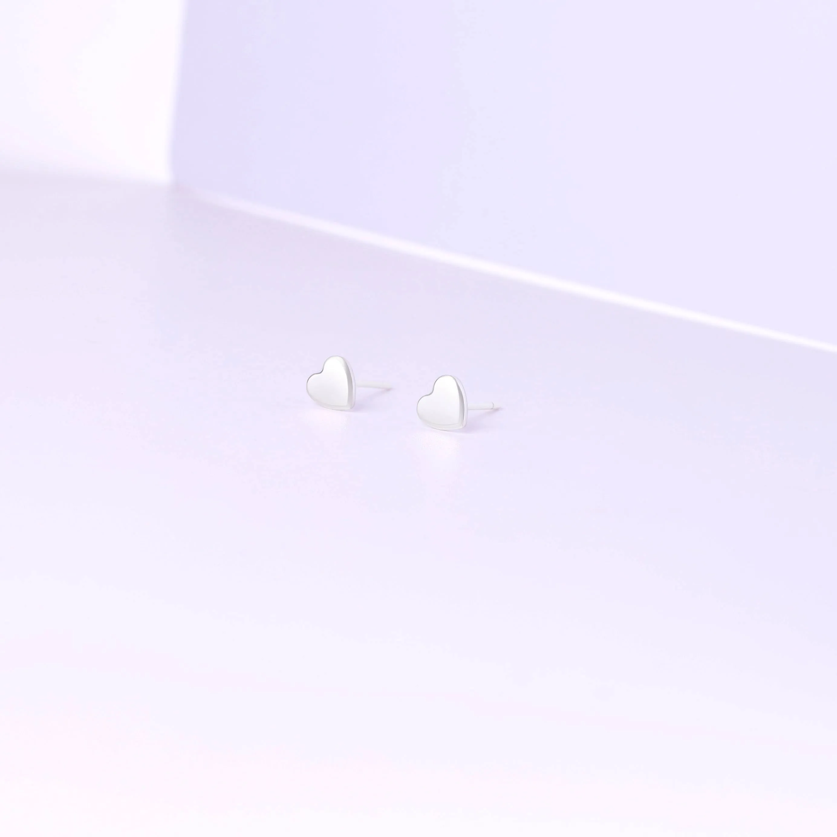 Mini Heart Stud Earrings