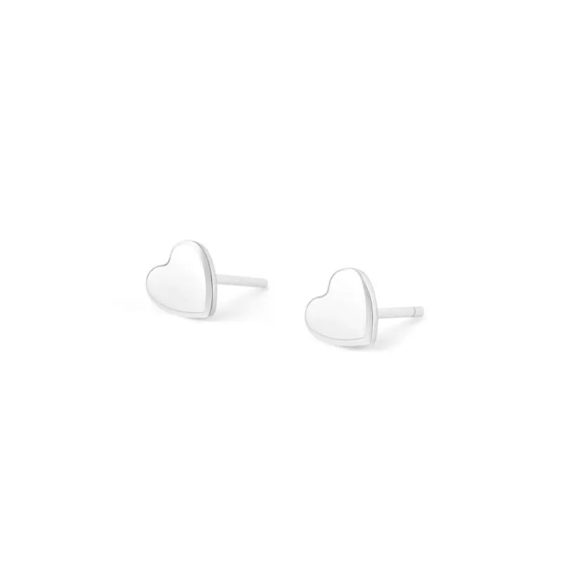 Mini Heart Stud Earrings