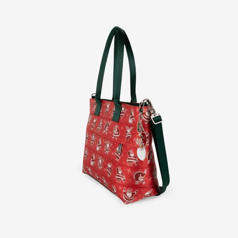 Mini Streamline Tote / Holly Jolly