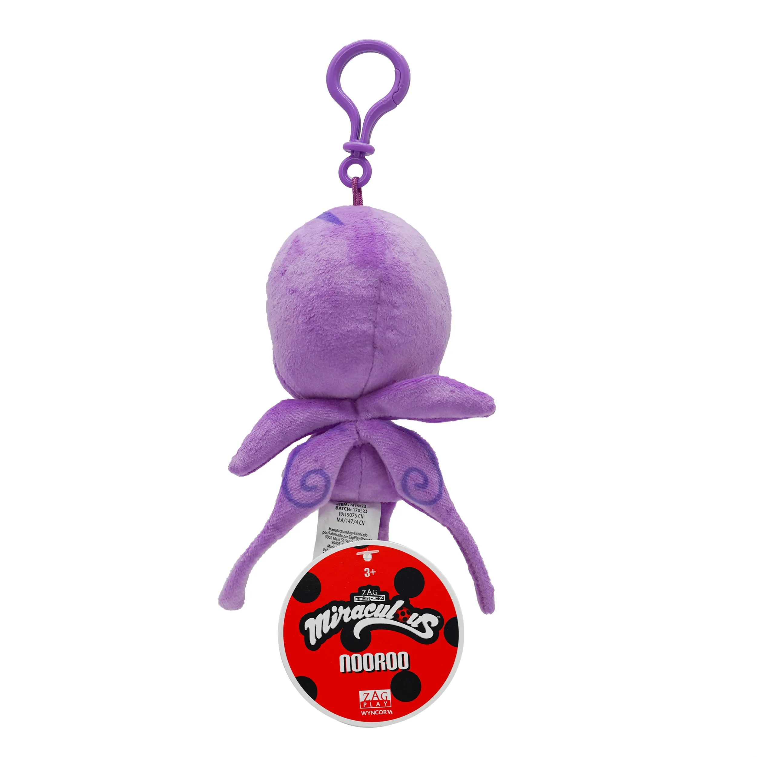 Nooroo Plush Kwami Keychain