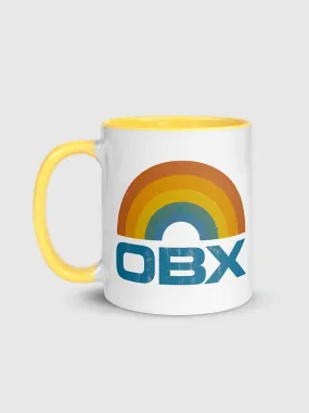 Outer Banks OBX Rainbow Two-tone Mug