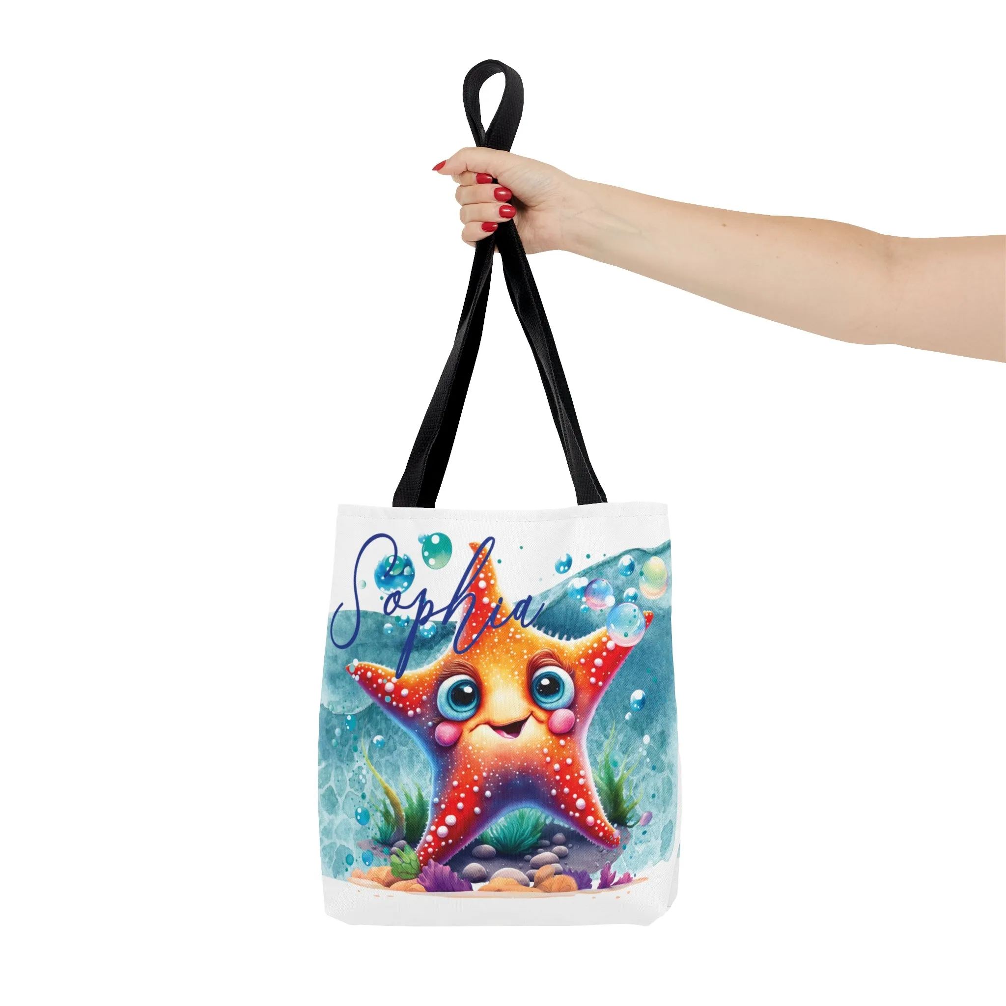 Personalised Tote Bag, Starfish bag, Beach Tote Bag, Personalised/Non-Personalised