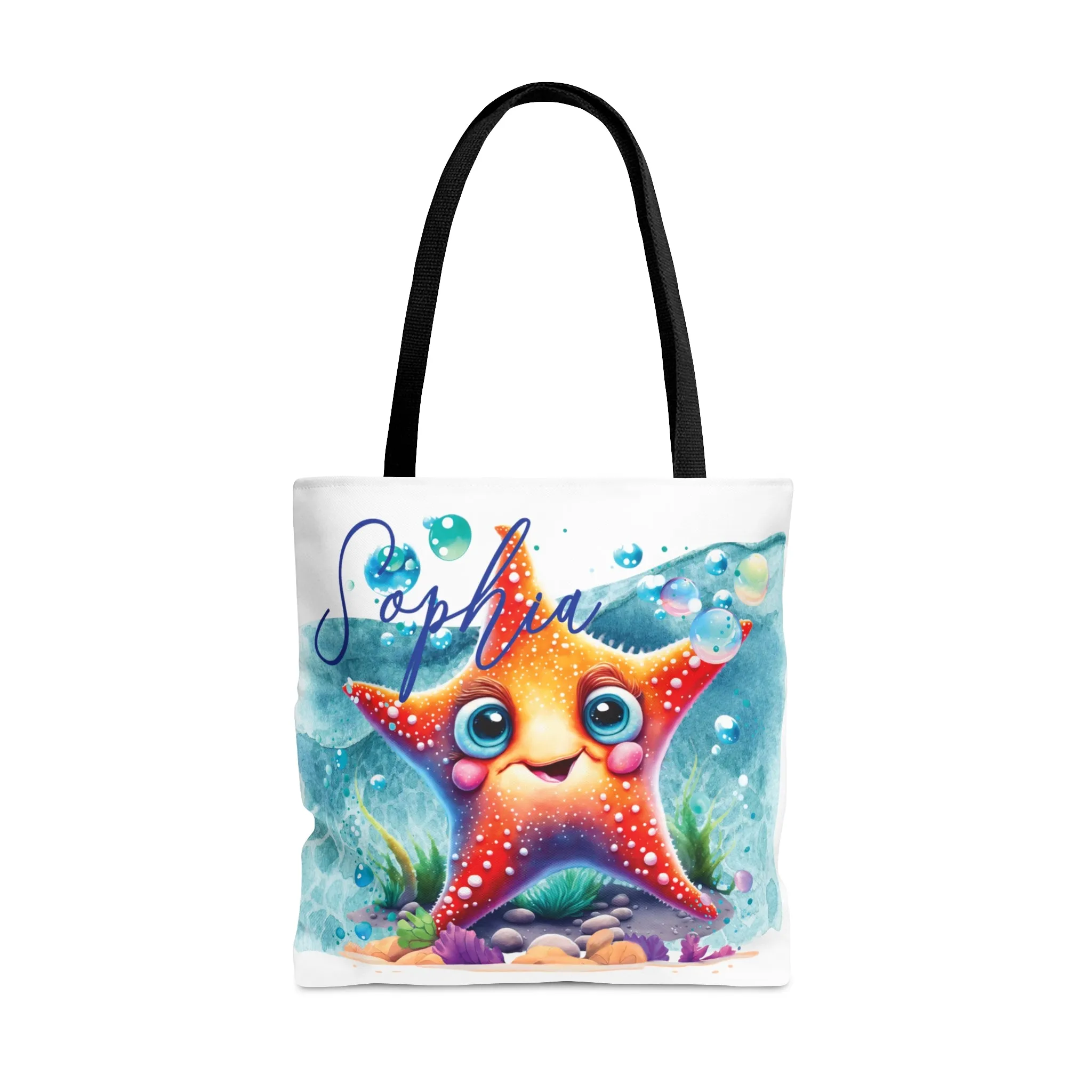 Personalised Tote Bag, Starfish bag, Beach Tote Bag, Personalised/Non-Personalised