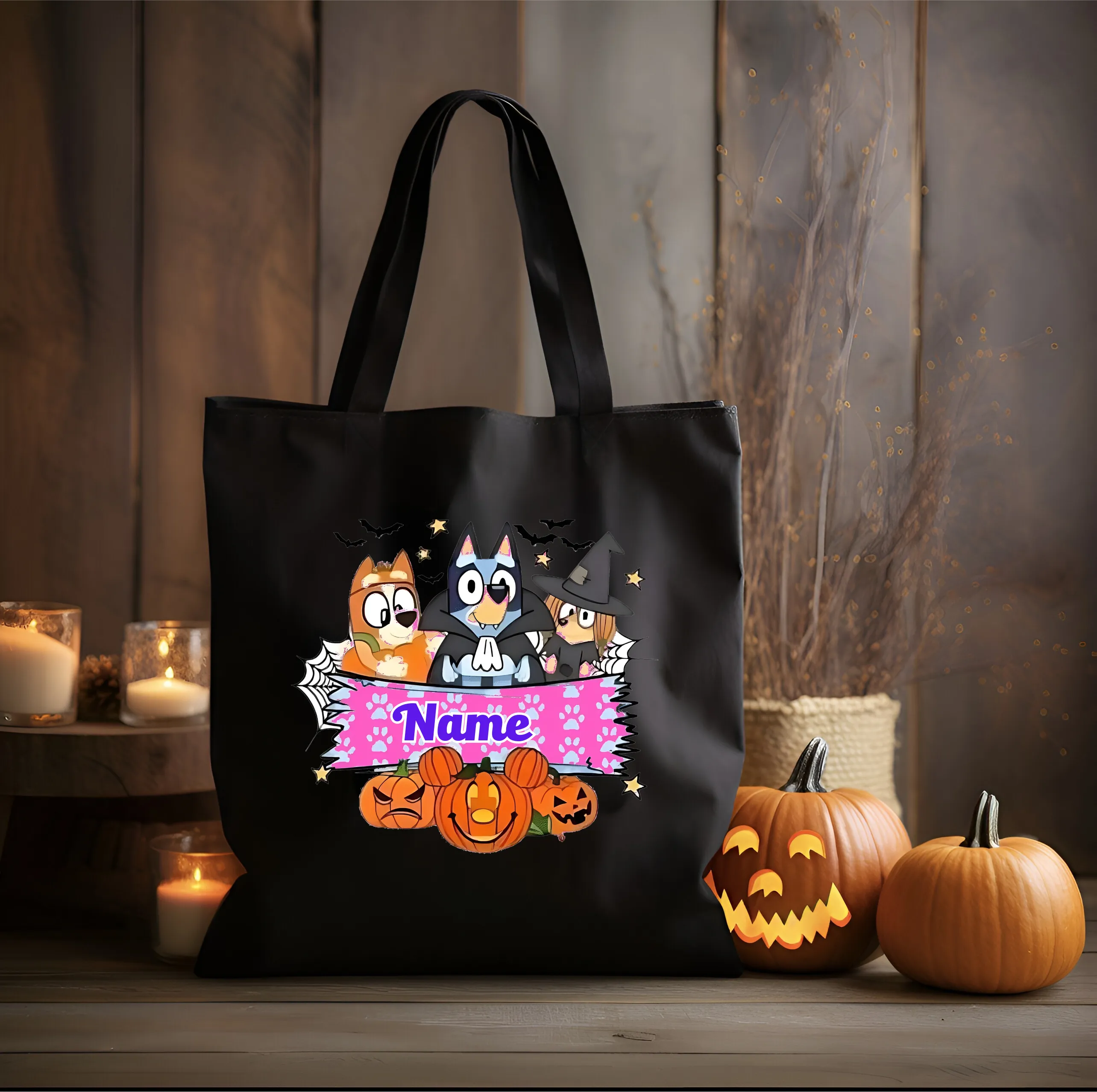 Personalized Trick or Treat Bags - Many Designs to Choose From!