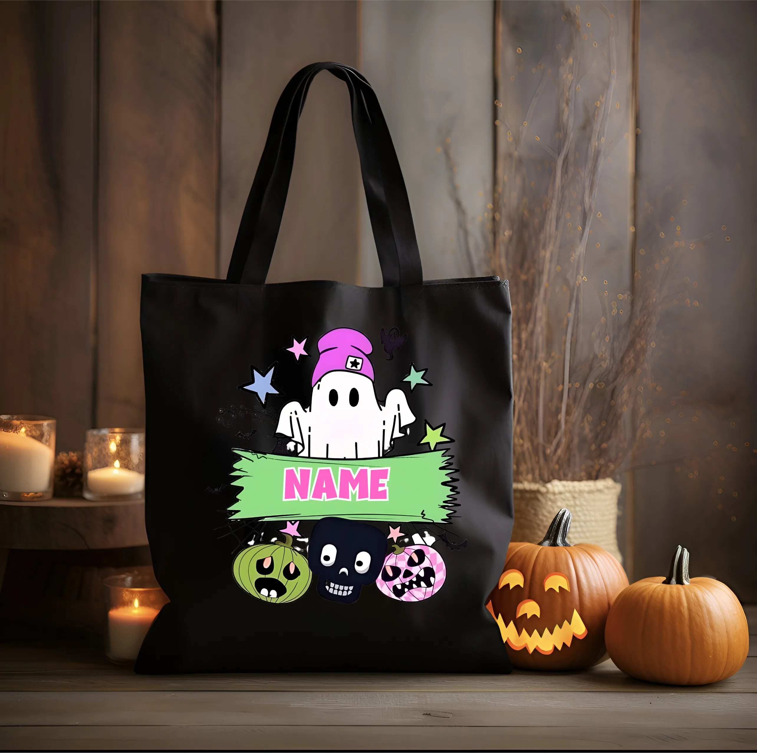 Personalized Trick or Treat Bags - Many Designs to Choose From!