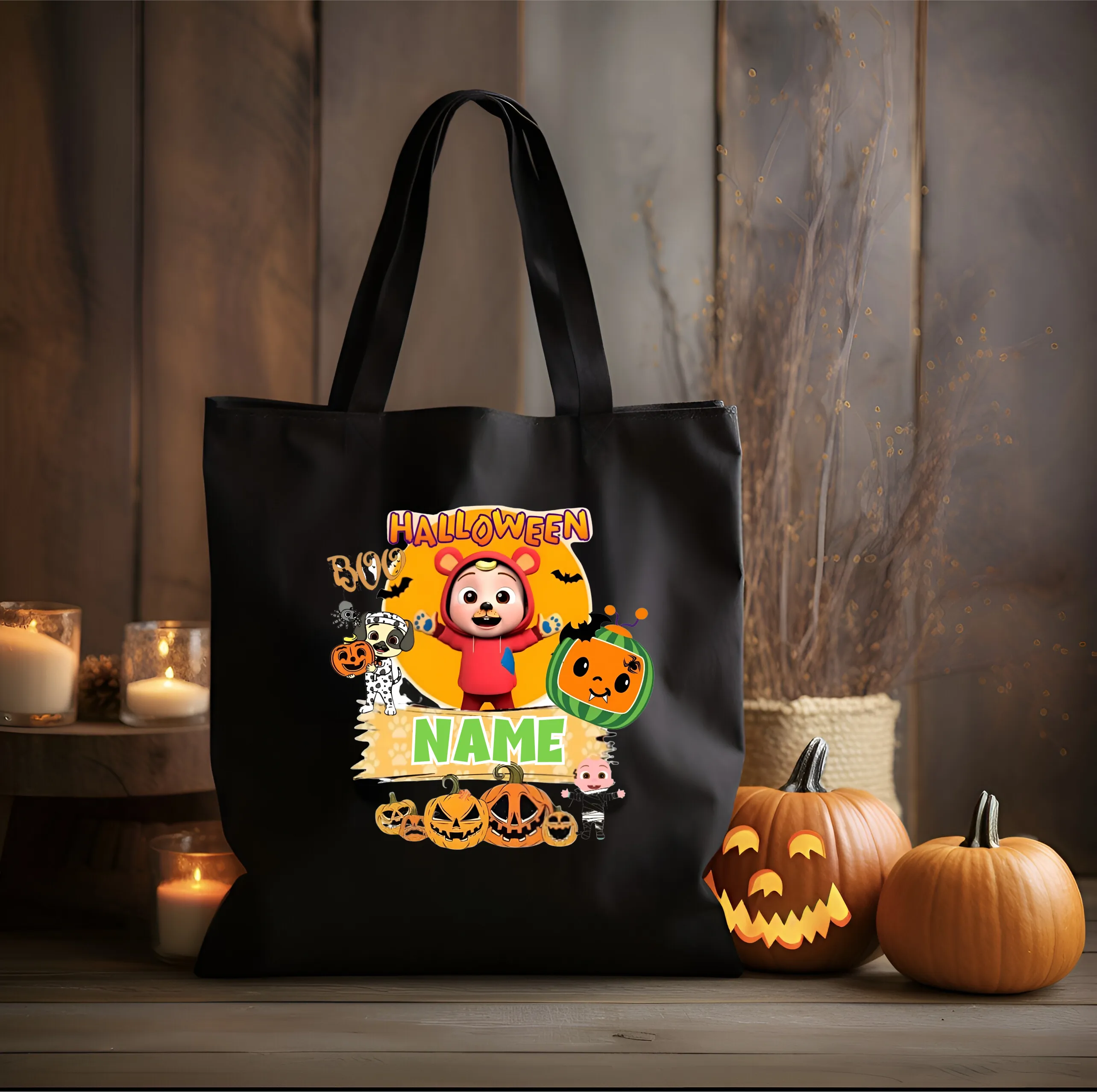 Personalized Trick or Treat Bags - Many Designs to Choose From!