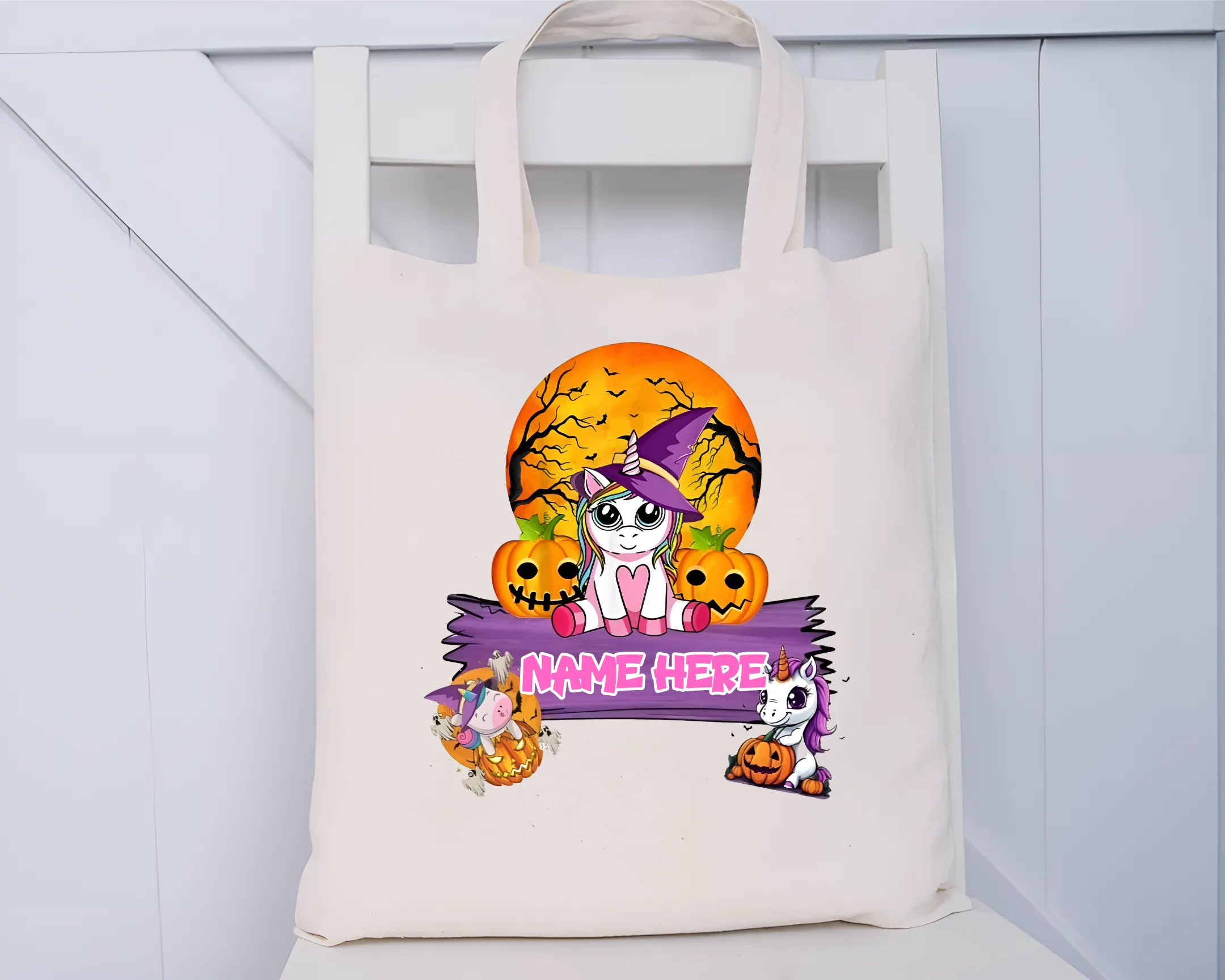 Personalized Trick or Treat Bags - Many Designs to Choose From!