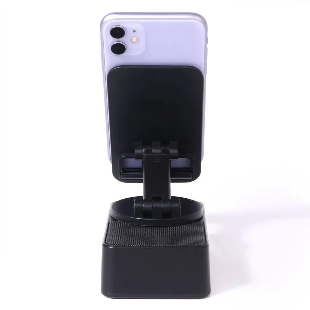 Phone Holder with Bluetooth Speaker