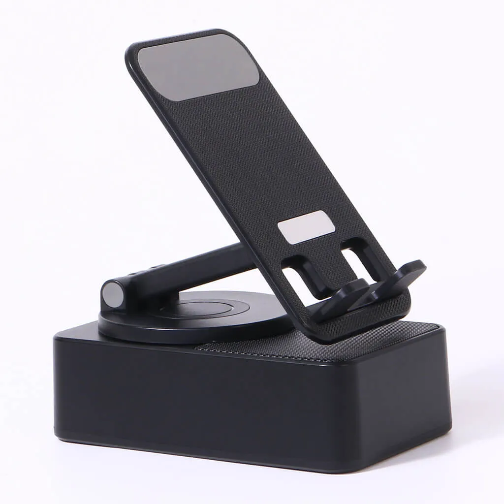 Phone Holder with Bluetooth Speaker