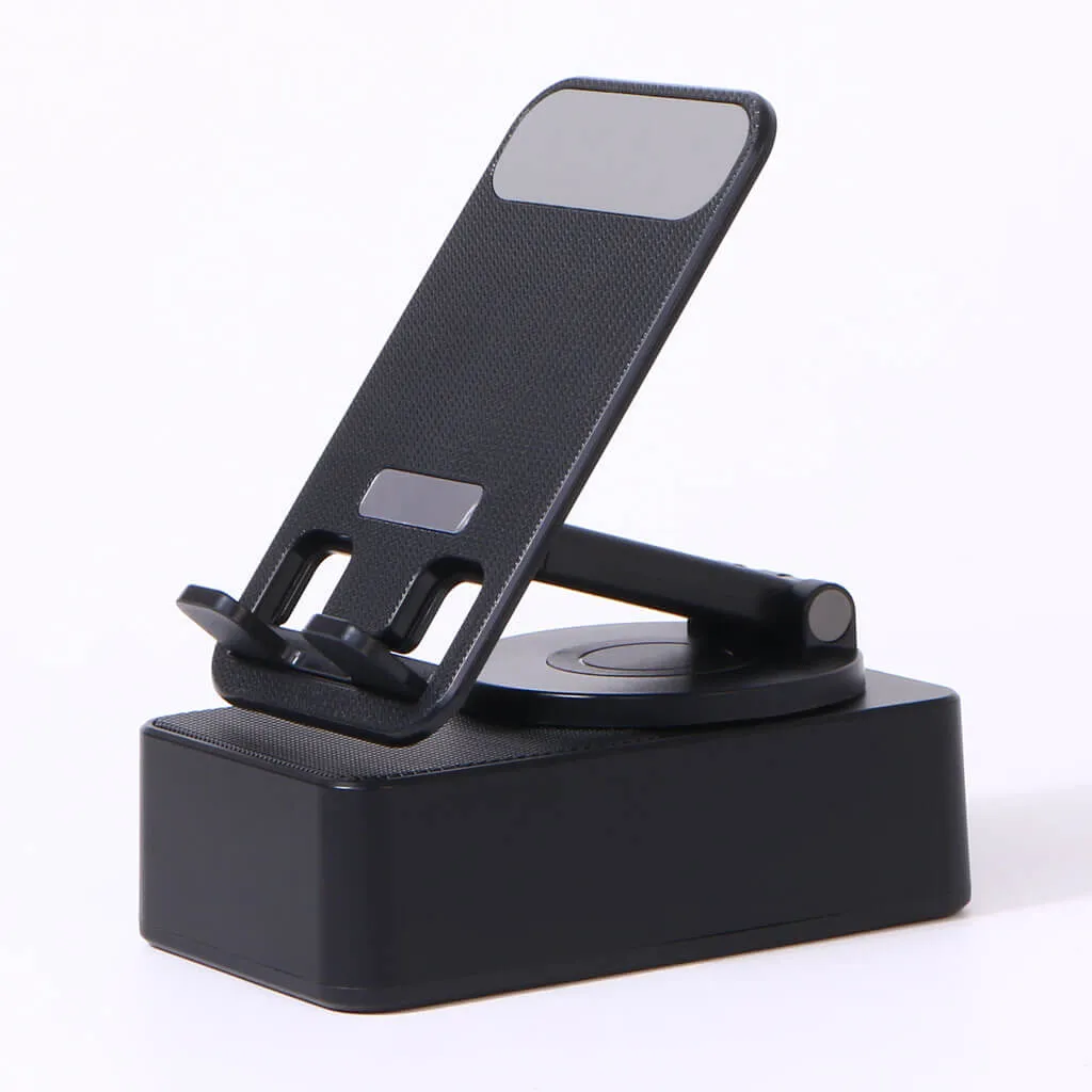 Phone Holder with Bluetooth Speaker