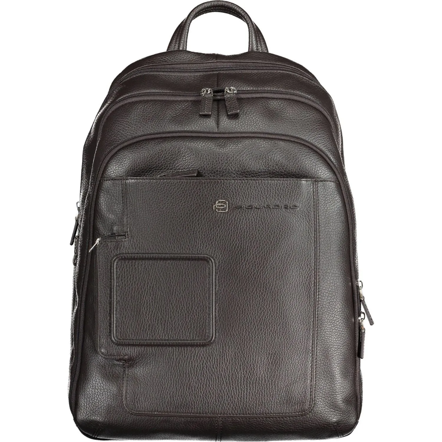 Piquadro Brown Leather Men Backpack