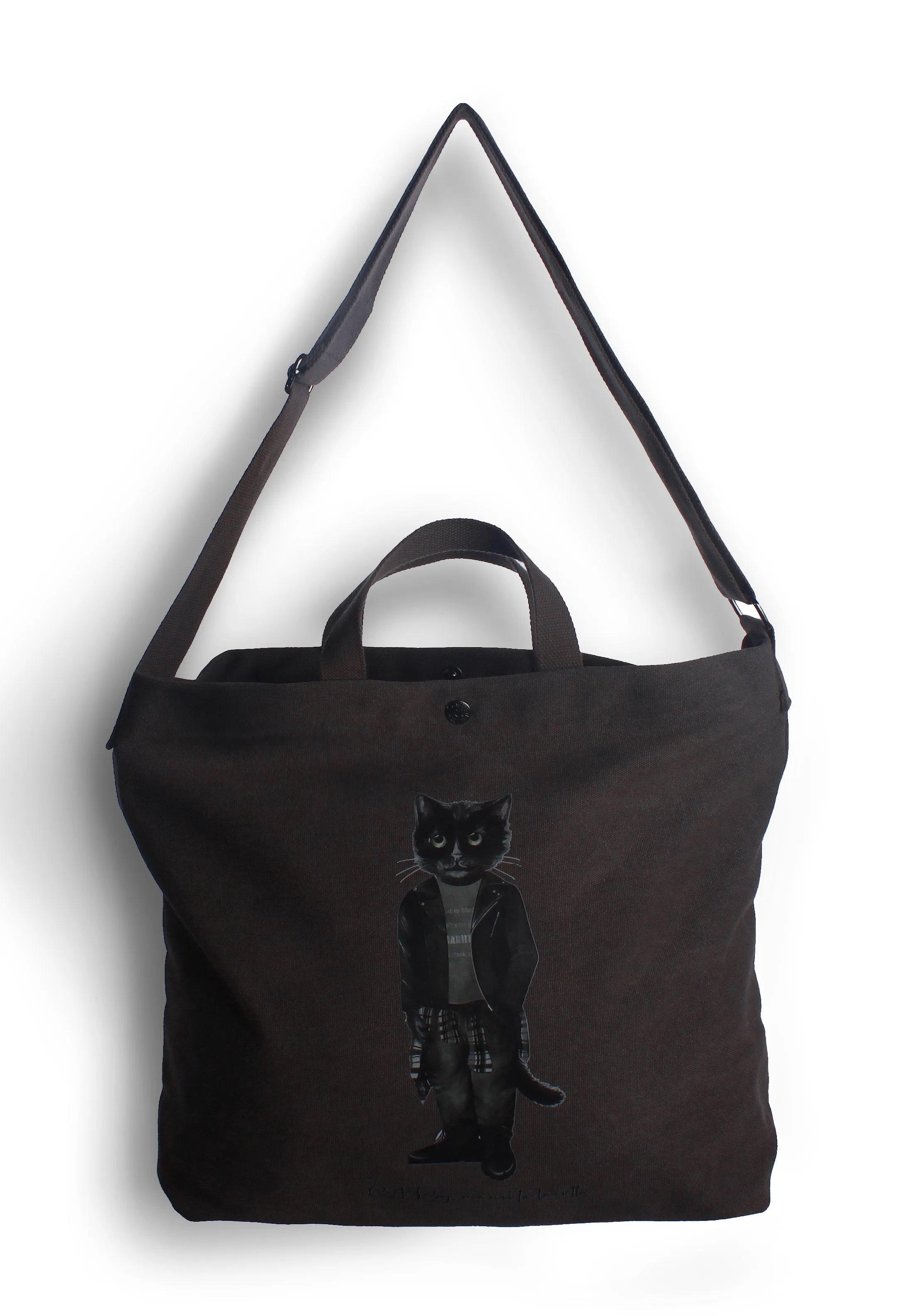 Shopper grey with ROCKER CAT