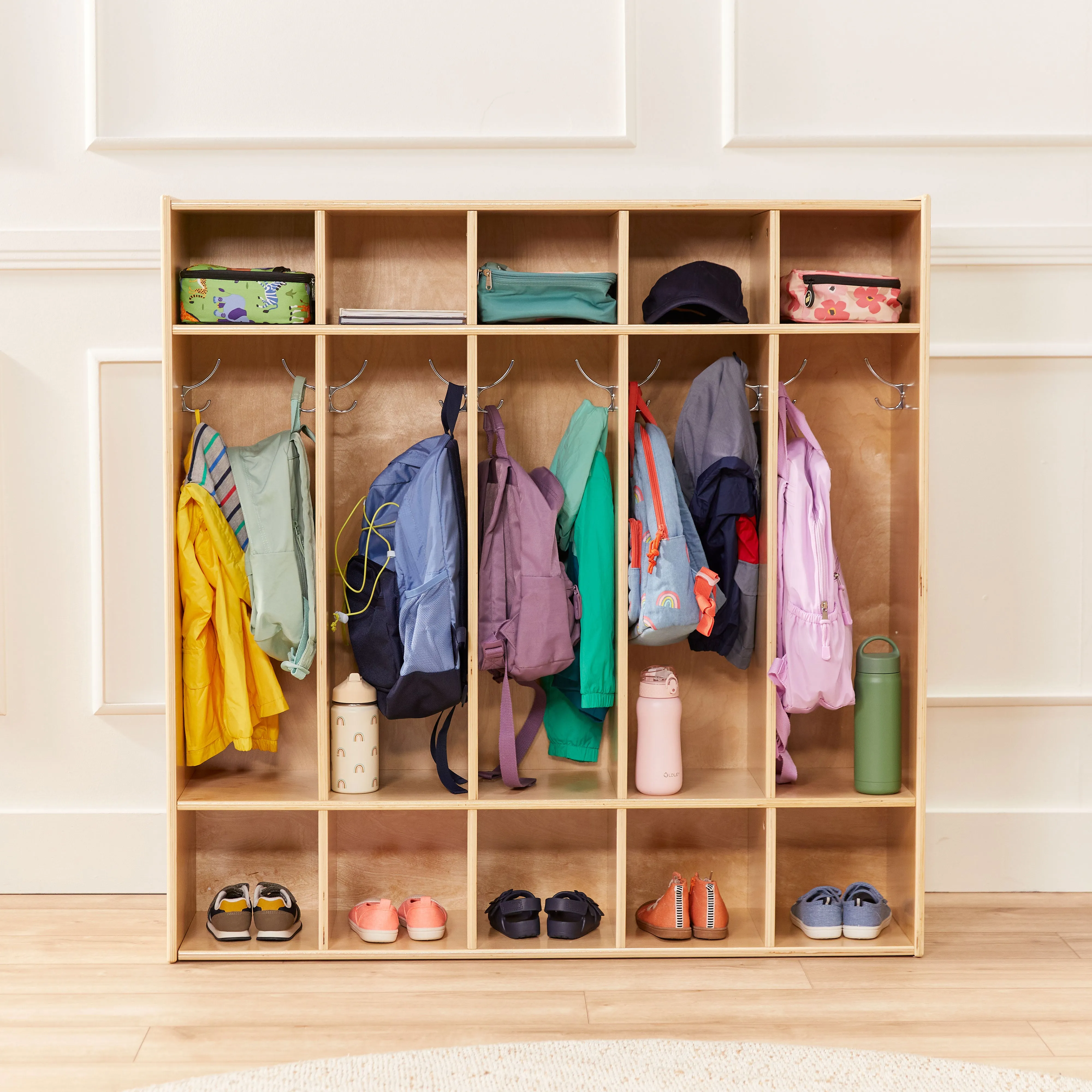 Streamline 5-Section Coat Locker, Classroom Furniture