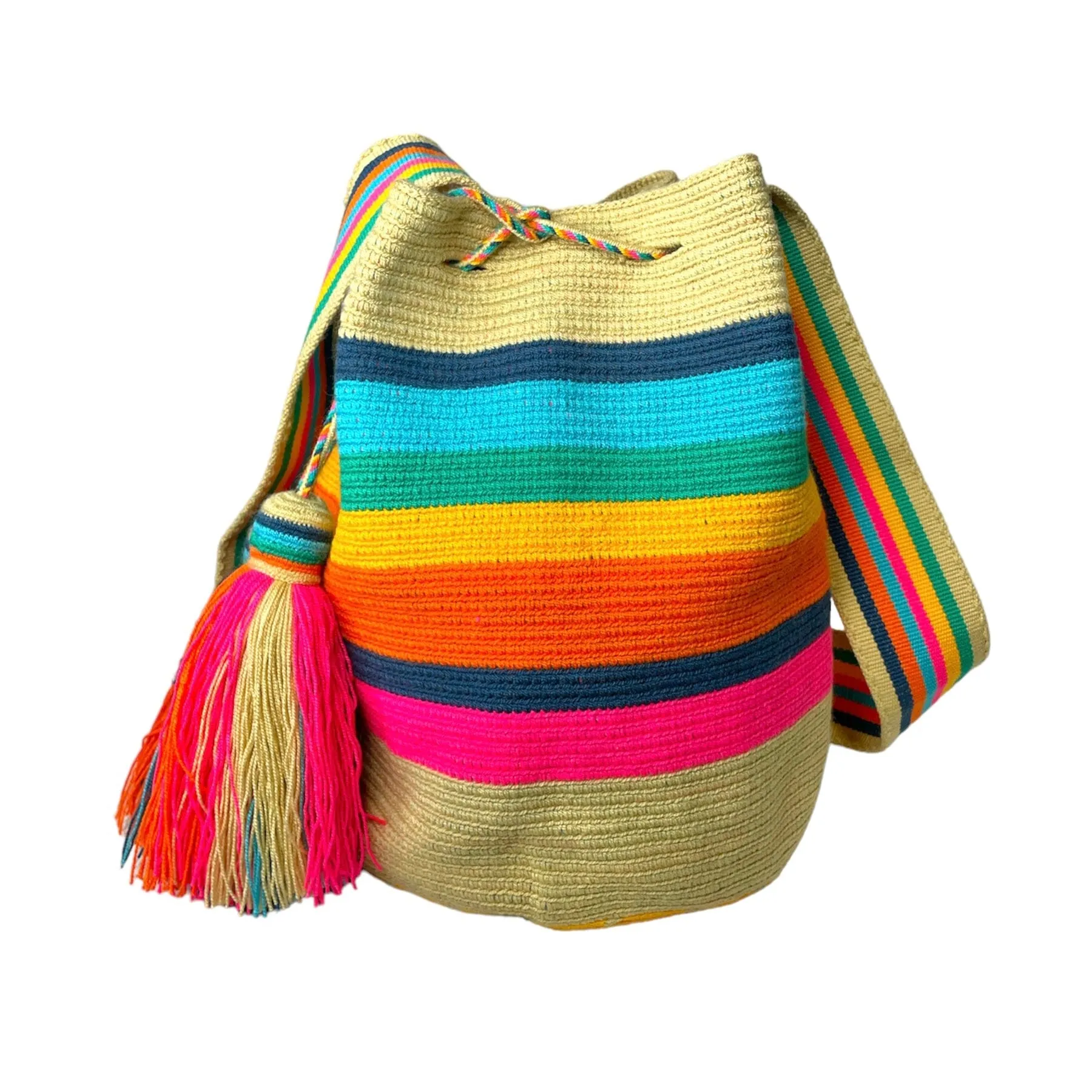 Summer Rainbow Bags | Bohemian Crossbody Purses - L