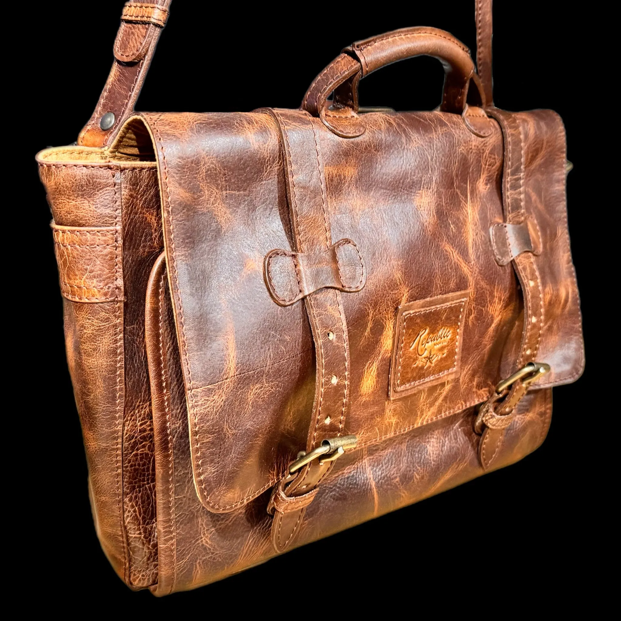 Texas Briefcase - Oil Tanned