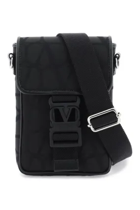 Valentino garavani black iconographe mini crossbody bag