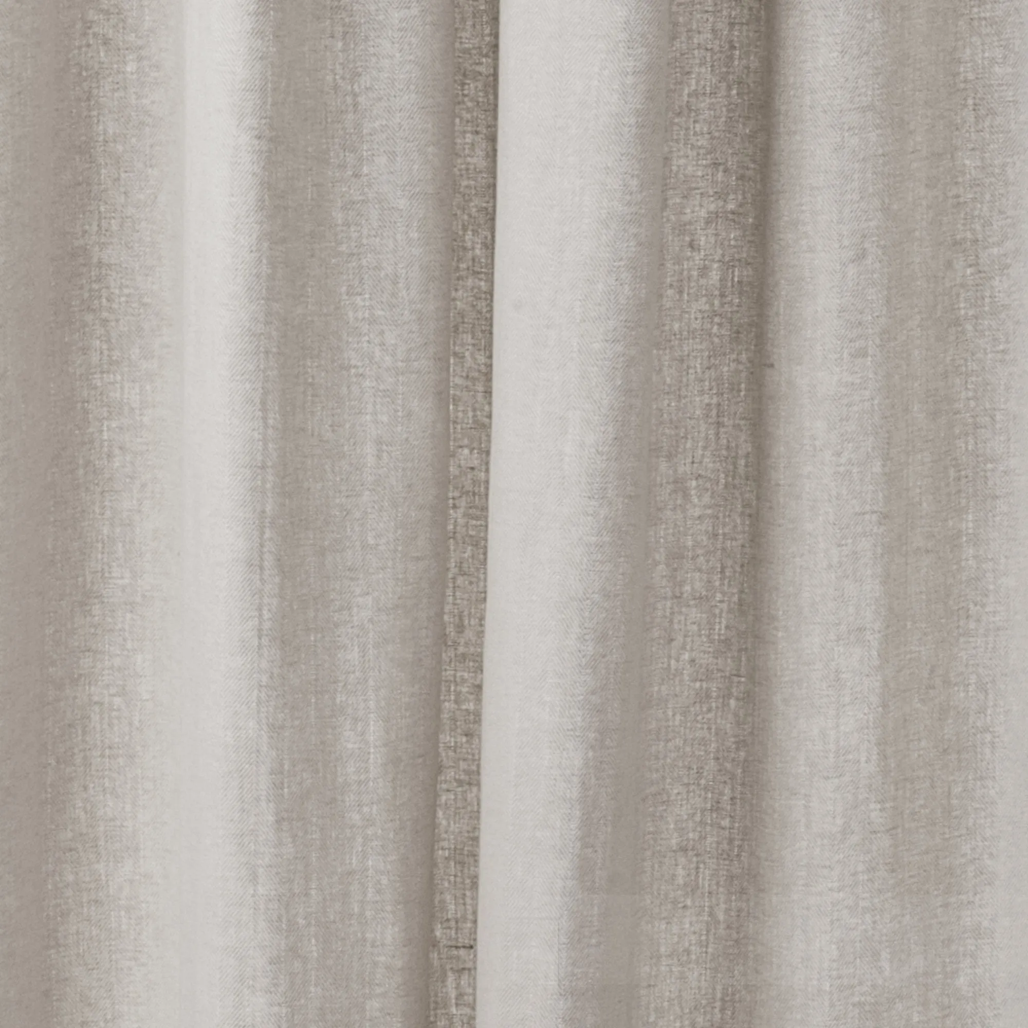 Vinstra Curtain Set [Grey/Natural white]